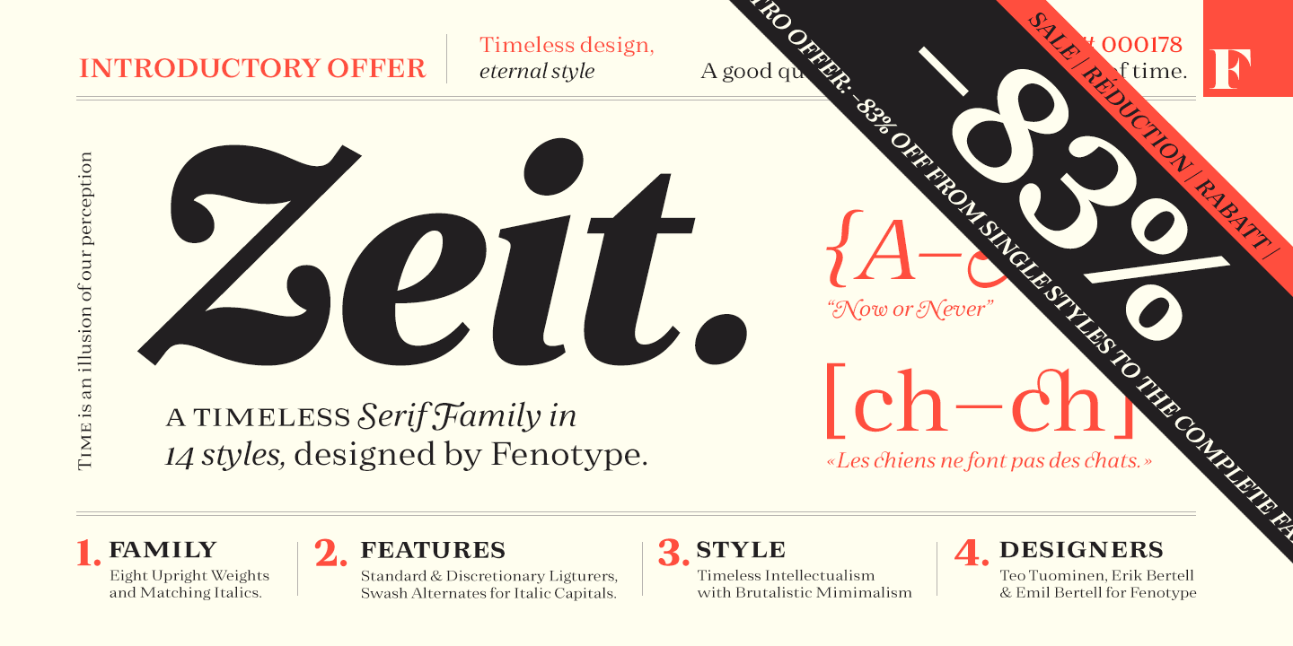 Beispiel einer Zeit-Schriftart #12